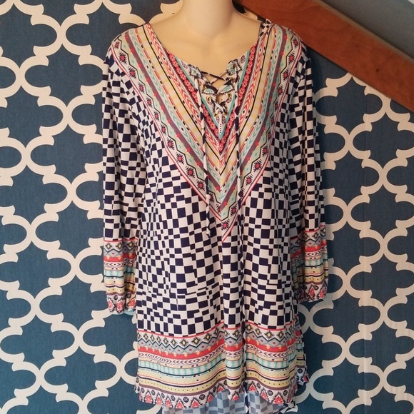 Cato Tops - Womens plus 18 20w Cato tunic shirt xxl